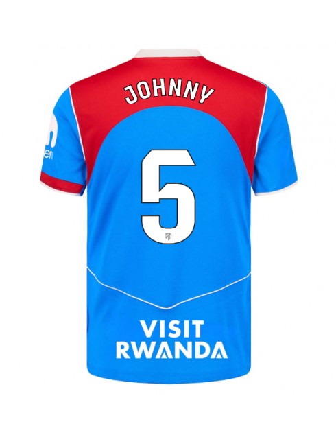 Muži Futbalové oblečenie Atletico Madrid Johnny Cardoso #5 2025-26 Krátky Rukáv - Tretina Muži Futbalové oblečenie Atletico Madrid Johnny Cardoso #5 2025-26 Krátky Rukáv - Tretina